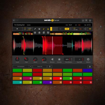 Serato Sample GUI, the best sampling plugin for music producers.