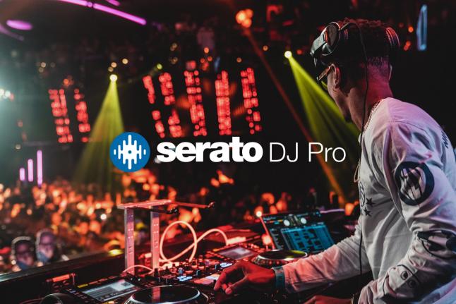 DJ Puffy using Serato DJ Pro in a live venue