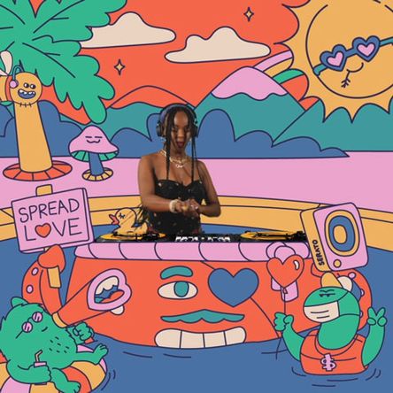 Spread Love visual pack