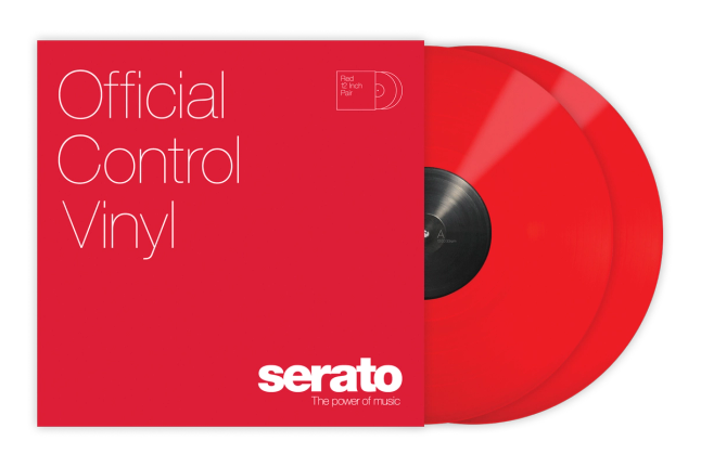 Serato Performance Series Control Vinyl 12" pair in red