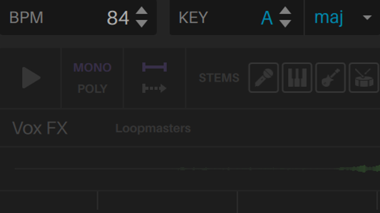 Serato Studio Project Key & BPM Sync