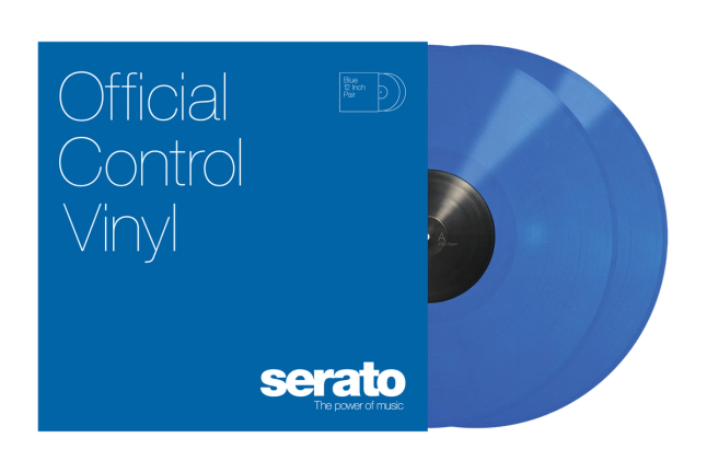 Serato Performance Series Control Vinyl 12" pair in blue